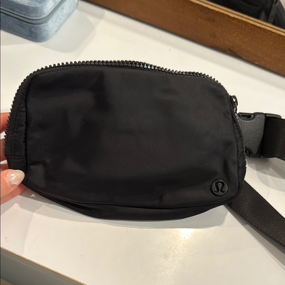 lululemon Black Belt Fanny Bag
